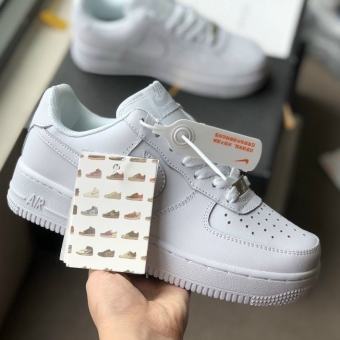 Giày af1 air force 1 trắng thể thao sneaker nam nữ cổ thấp full box