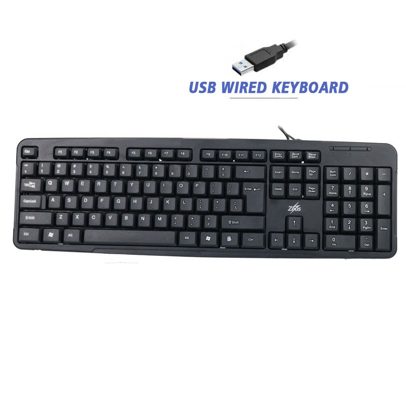 Clara.K500 Computer Keyboard Wired Keyboard For Office/Gaming