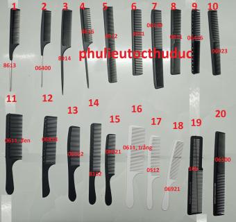 Lược cắt tóc toni & guy có 20 kiểu khác nhau - phụ liệu tóc Thủ Đức - phulieutocthuduc