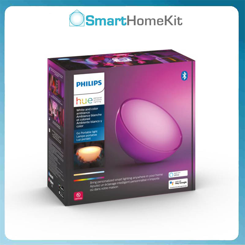 [NEW VERSION] Đèn bàn thông minh Philips Hue Go Portable Color Ambiance bản Bluetooth & Zigbee | Có Pin