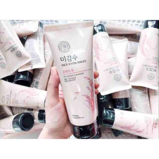 SỮA RỬA MẶT chiết xuất gạo THE FACE SHOP RICE WATER BRIGHT CLEANSING FOAM 150ml