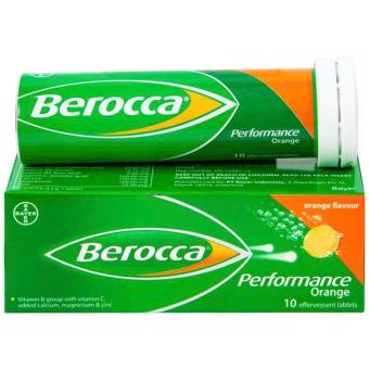 Viên sủi bổ sung vitamin, khoáng chất Berocca Performance 10 viên