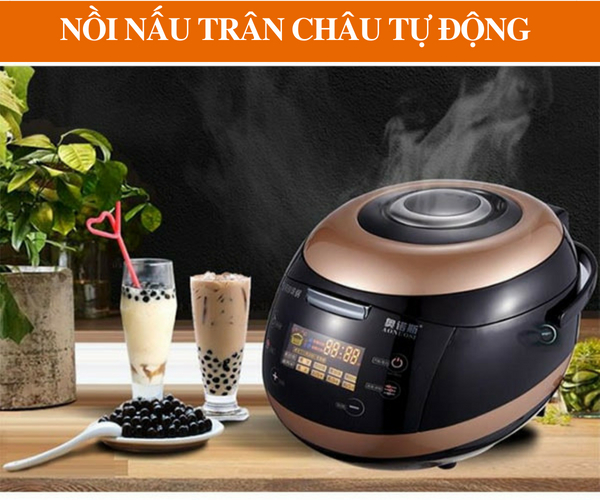 Nồi nấu trân châu tự động 5L - Bảo hành 12 tháng