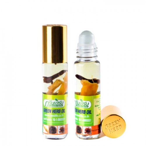 Dầu Nhân Sâm Chính Hãng Thái Lan Ginseng Green Herb Oil 8cc
