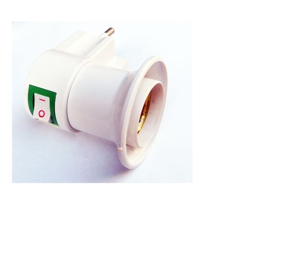 Chuôi đèn, đuôi đèn E27 có công tắc tắt mở 220v, an toàn cho người sử dụng