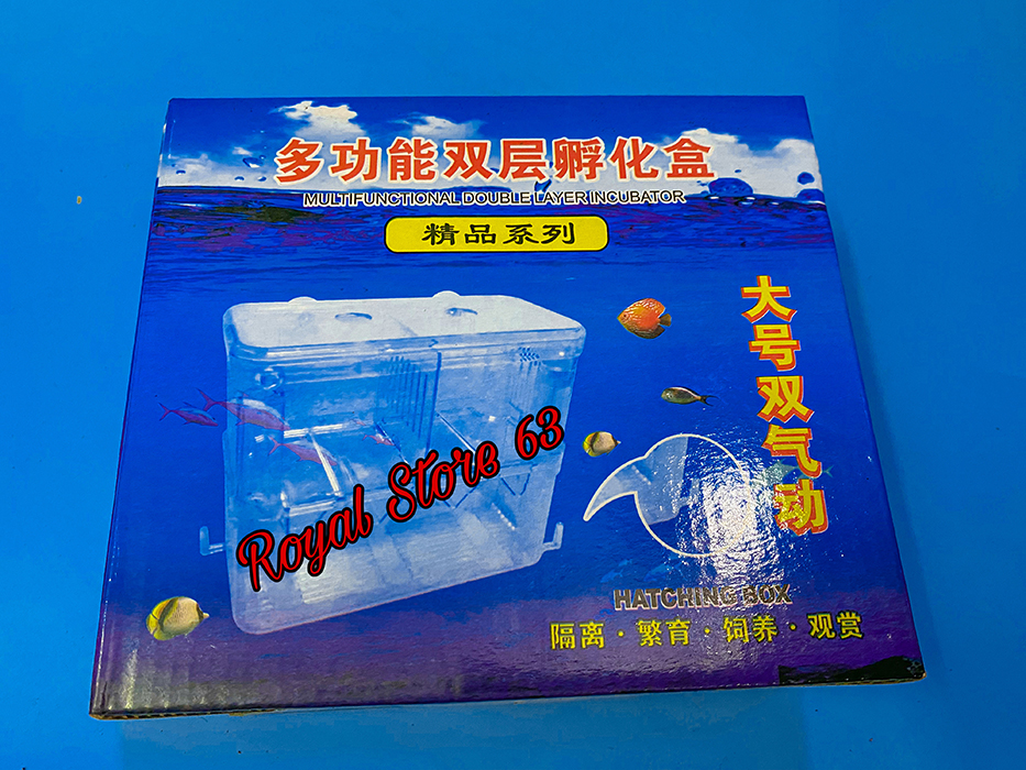 Lồng ấp dưỡng cá đẻ cho cá 7 màu guppy bằng meca