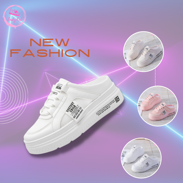 Giày lười nữ ,giày lười lưới nữ cho đôi chân thoáng mát ladykid 68748
