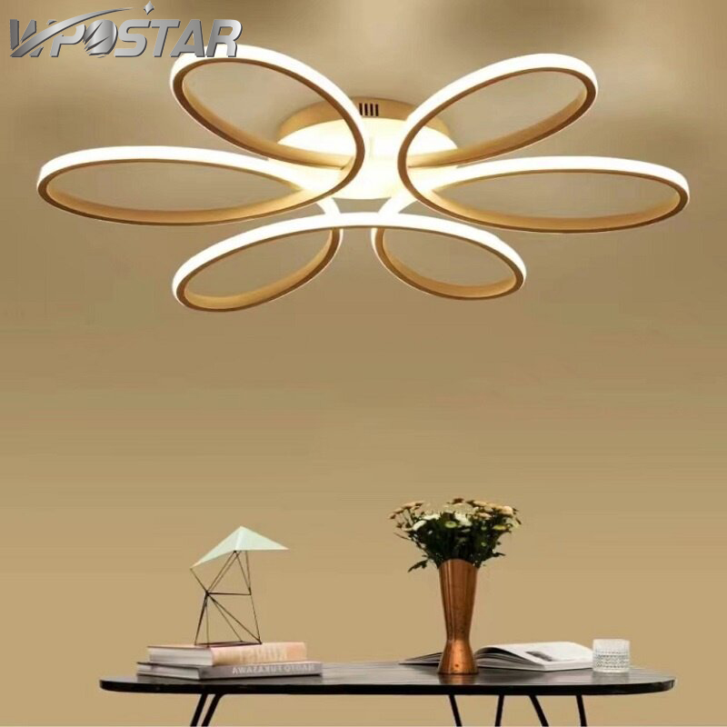 Nodic Ceiling Light Modern Minimalist Chandelier Flower Bedroom Living room LED Pendant Lights ราคา 1,891 บาท*ส่งฟรี