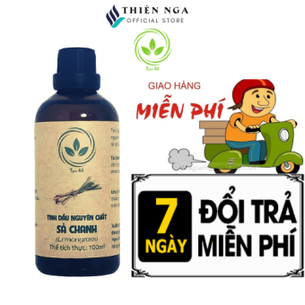 Tinh Dầu Sả Chanh Nguyên Chất 100% Giá Sỉ, Đuổi Muỗi Hiệu Quả Dung Tích 100ml