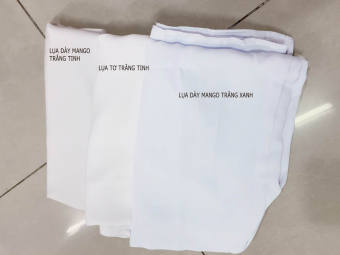 quần lụa dày trắng tinh hoặc trắng xanh Đen đủ size XS-5XL mango dày