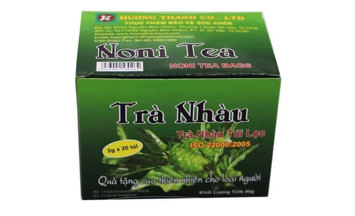Trà nhàu túi lọc Hương Thanh Noni Tea 40g
