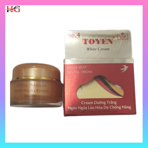Kem dưỡng trắng - ngăn ngừa lão hóa da - chống nắng tổ yến 15g