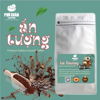 Cà phê rang xay, cà phê bột, cafe xay sẵn dùng pha phin Ấn Tượng Phú Xuân Coffee rang tẩm bơ
