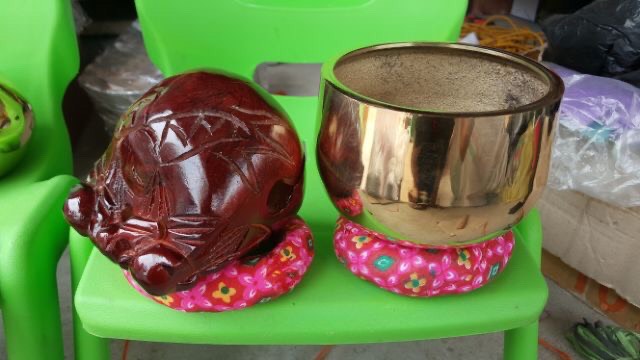 Chuông mõ đồng 12cm - chuông đồng mõ mít