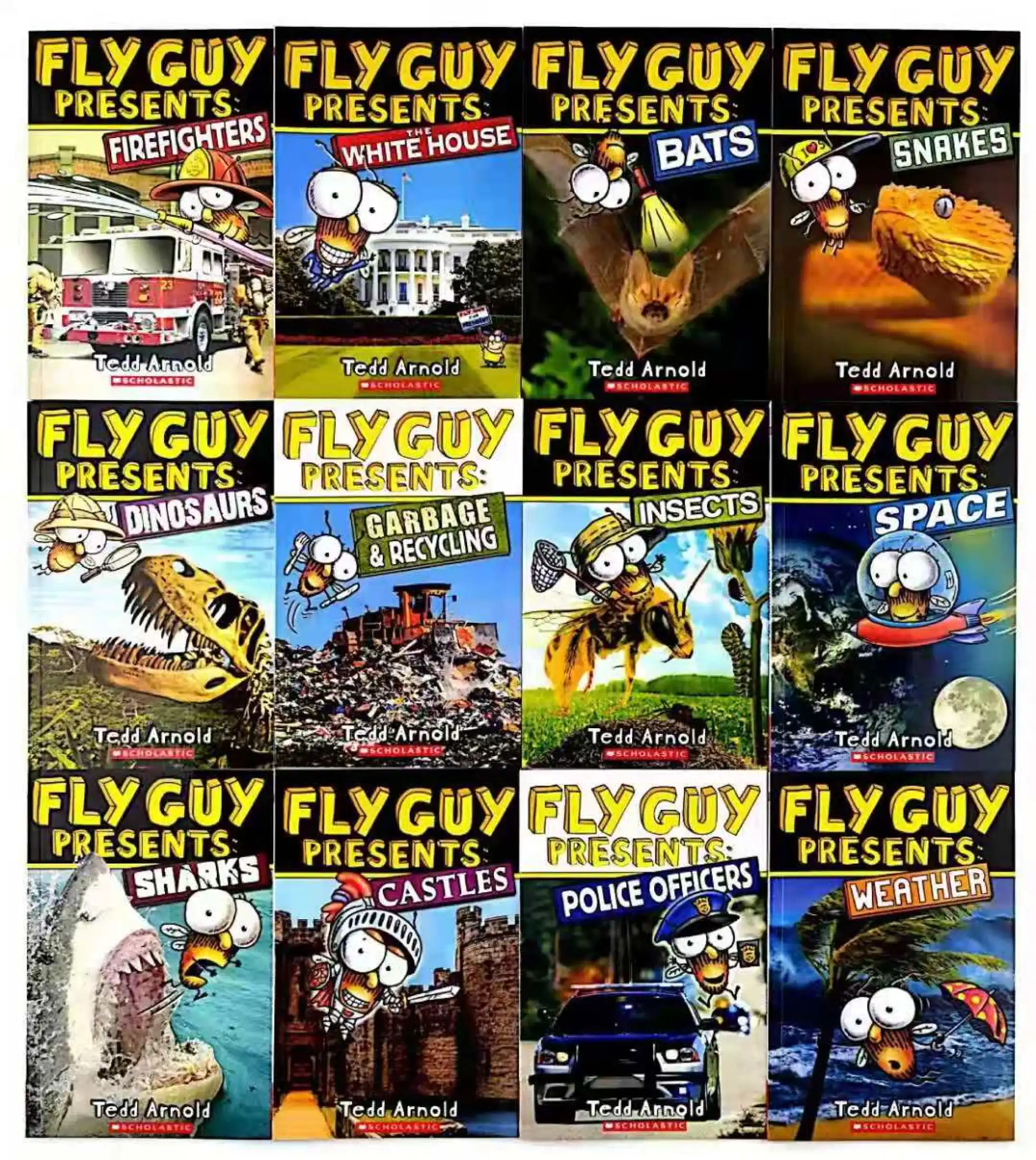 Free Shipment Fly Guy Presents Nonfiction Bundle Set Of 12 Books Lazada Singapore