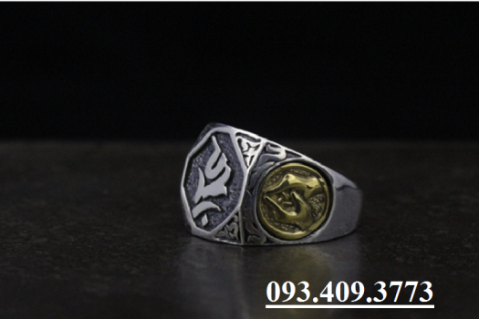 NHẪN KHẮC CHỦNG TỬ OM TÂY TẠNG - NH140