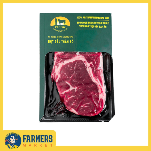 Thịt Đầu Thăn Bò Úc Pacow (250G)