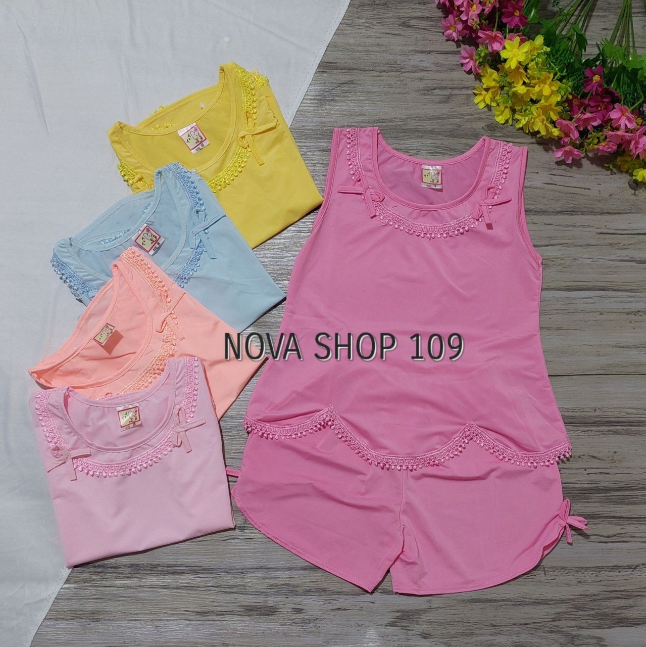 Bộ quần áo bé gái, đồ bộ cho bé gái 1-3 tuổi, đồ bộ thun lạnh bé gái NOVA SHOP