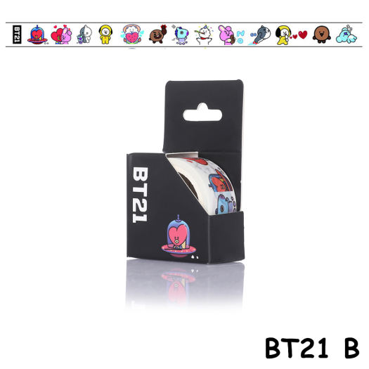1 Băng Dính BTS BT21 5M Giấy Miếng Dán Sổ Lưu Niệm Miếng Dán Giấy Nhật Ký Làm Sổ Lưu Niệm Tự Làm TWICE Blackpink