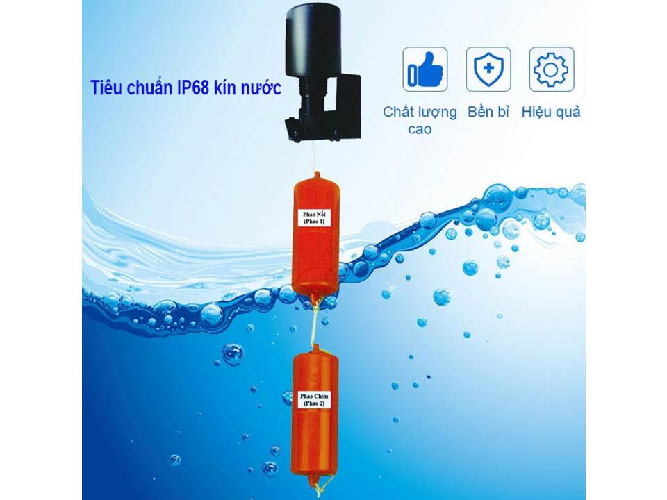 Công tắc phao điện kawasan , phao điện máy bơm, công tắc phao điện bơm nước
