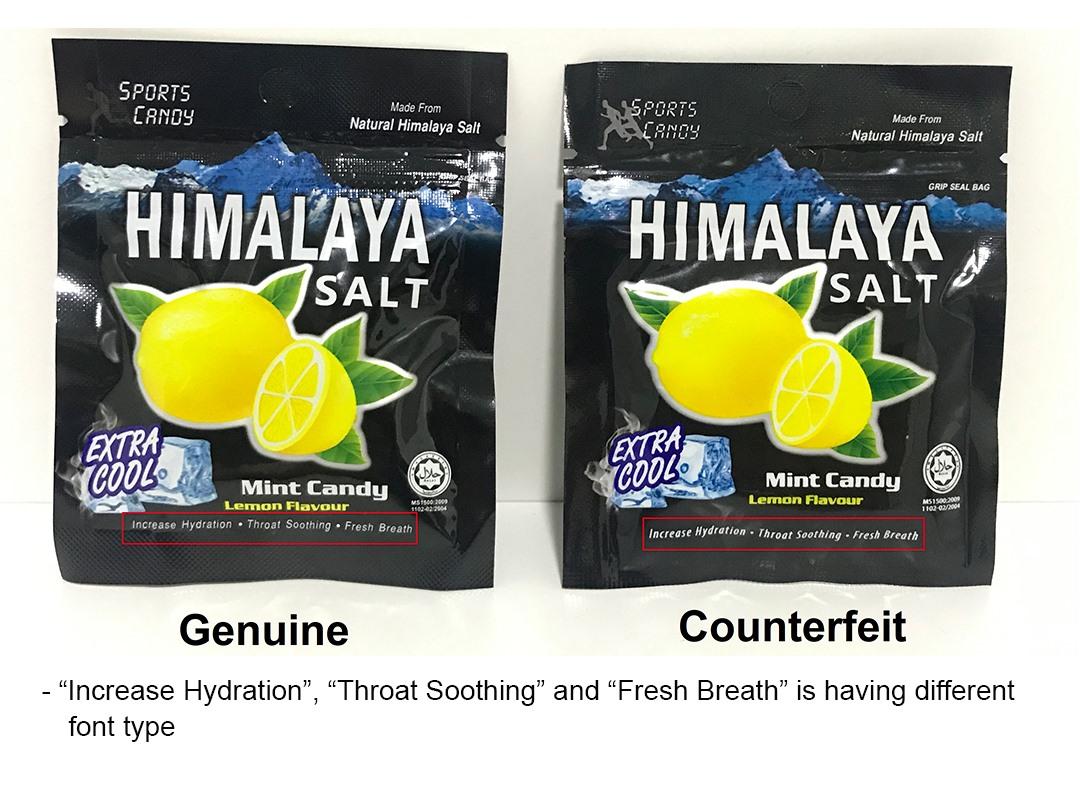 F&B Groceries (100 AUTHENTIC) Himalaya Salt Candy (12 Packs