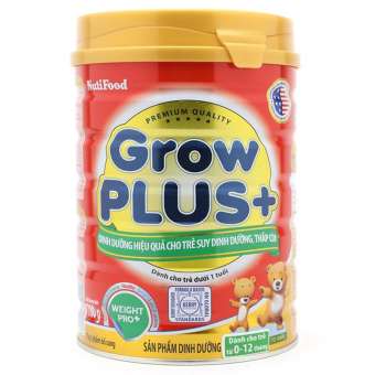 SỮA BỘT NUTIFOOD GROW PLUS+ ĐỎ 780G