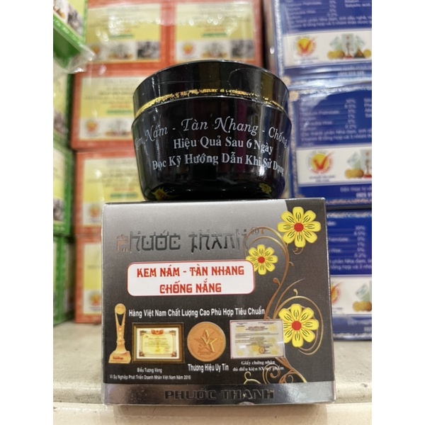 Kem Phước thanh nám-tàn nhang-trắng da 10g