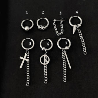 Bộ bông tai unisex GD GDragon nam nữ có lẻ