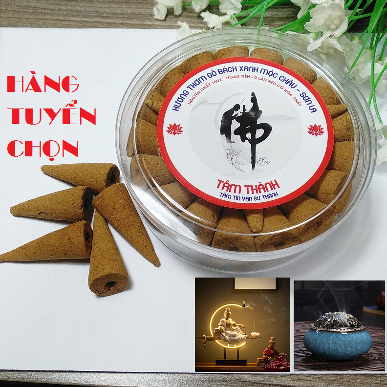 Nhang nụ Bách xanh Mộc Châu - Sơn La cực đậm dầu THƠM NỨC_Không Hóa chất - Nụ Bách xanh_Nhang nụ_Xông trầm