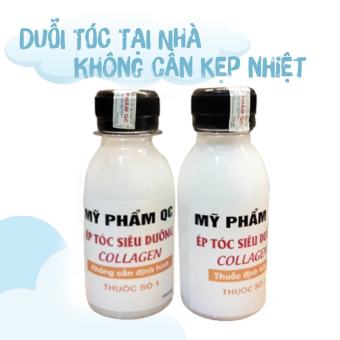 Thuốc duỗi tóc tại nhà - Thuốc ép side không cần dùng nhiệt chứa nhiều dưỡng protein giúp tóc siêu mềm mượt