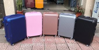 Vali kéo nhựa dẻo bọc góc siêu dẻo, full bảng màu cực hottttt !!!!!