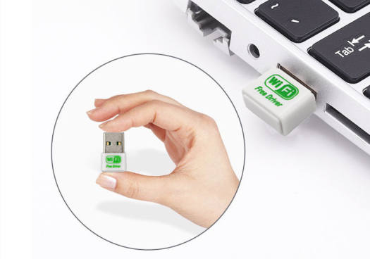Đầu thu WIFI USB cho laptop, PC thuận tiện, không cần cài đặt, cắm vào nhận và dùng luôn