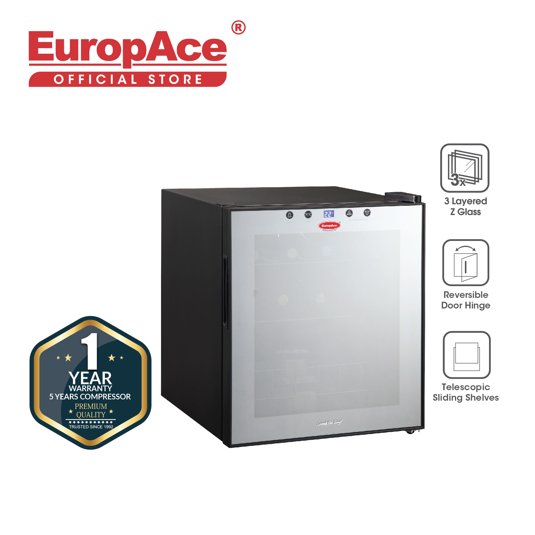 europace wine fridge