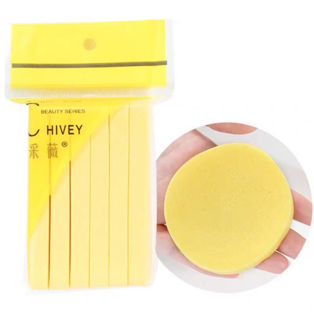 Bọt- biển rửa mặt chivey-gói 12 thanh