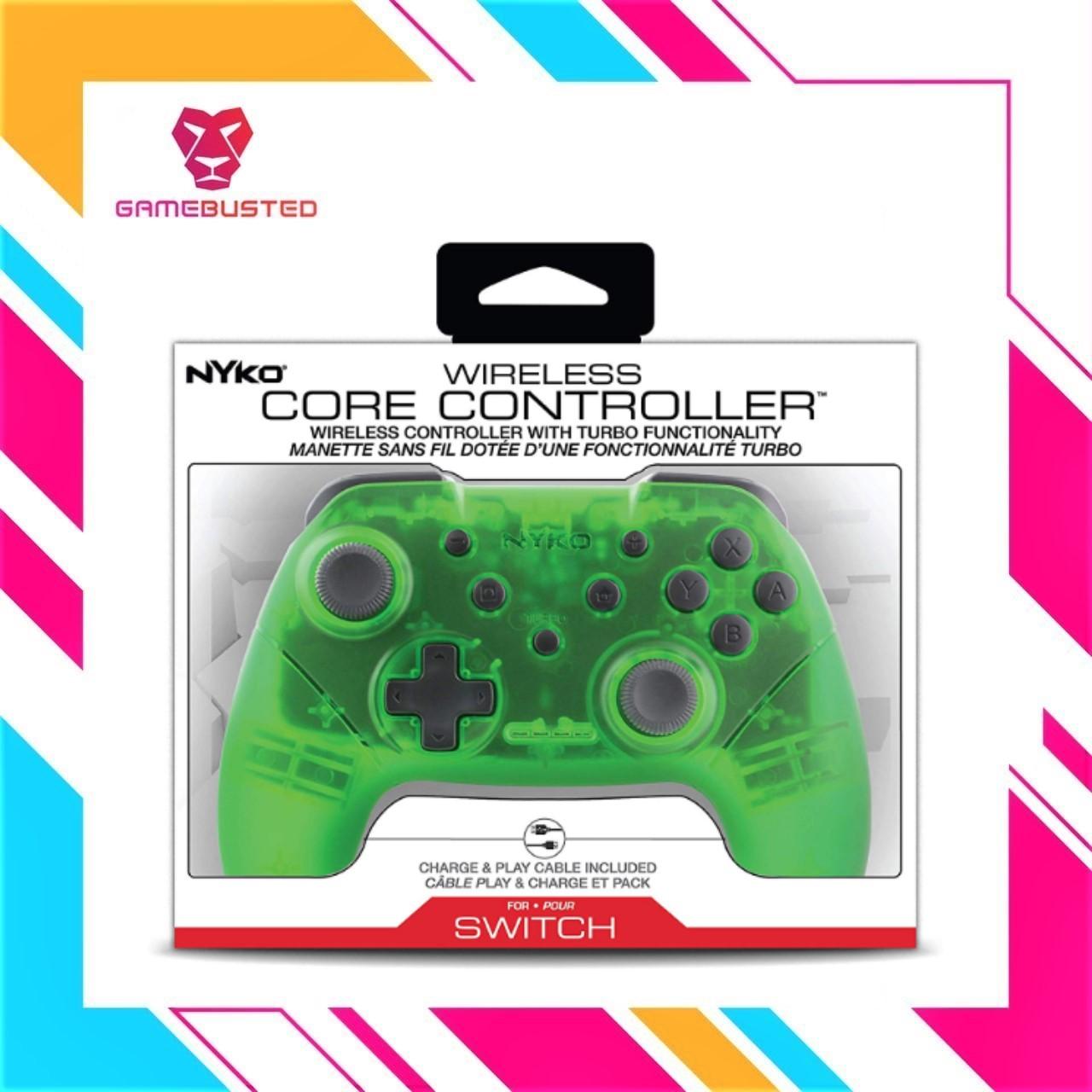 Nyko Wireless Core Controller (Clear) for Nintendo Switch