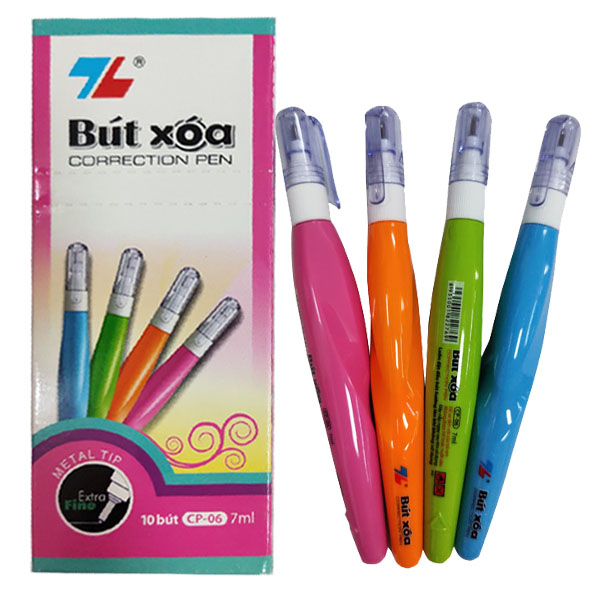 Bút xóa thiên long cp-06 7ml không độc hại