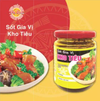 Sốt Gia Vị Kho Tiêu Chay Âu Lạc  80g/250g