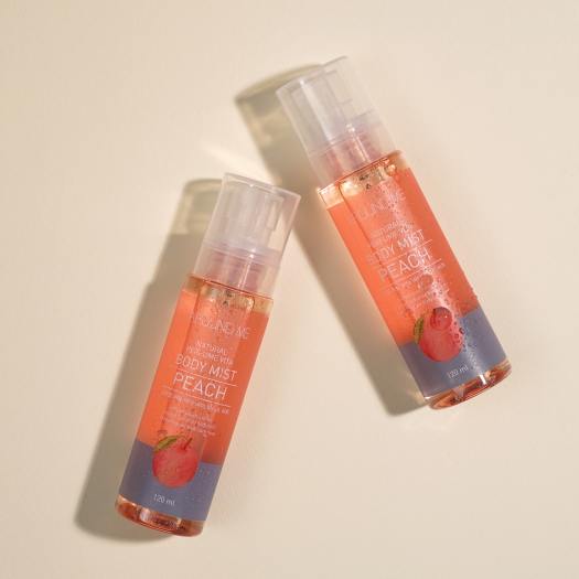 Xịt Thơm Around Me Dưỡng Da Toàn Thân Hương Đào Vita Body Mist Peach 120ml