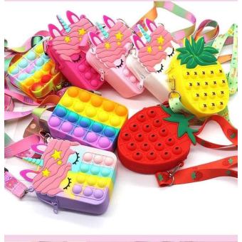 Túi pop ít đeo chéo cho bé giải tỏa căng thẳng thư giãn đầu óc cho bé