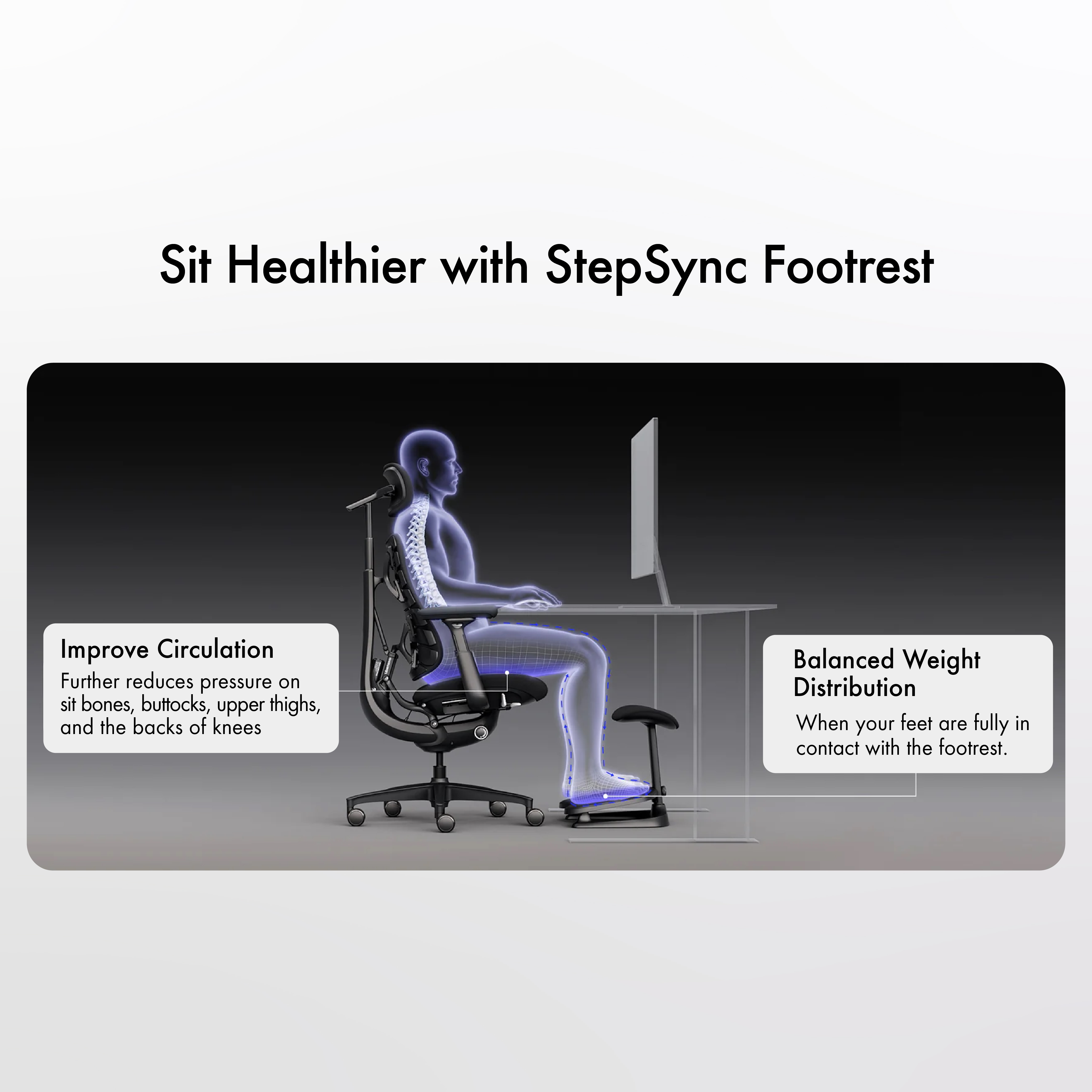 LiberNovo StepSync Footrest | Lazada Singapore