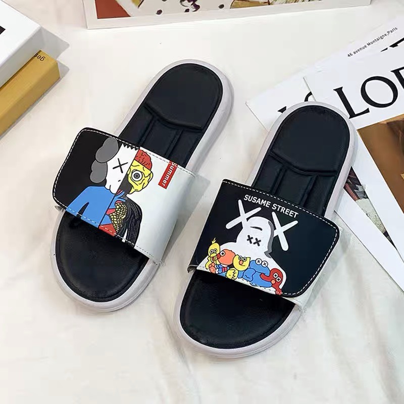 Dép quai ngang nam nữ Dép unisex thời trang cá tính siêu ngầu