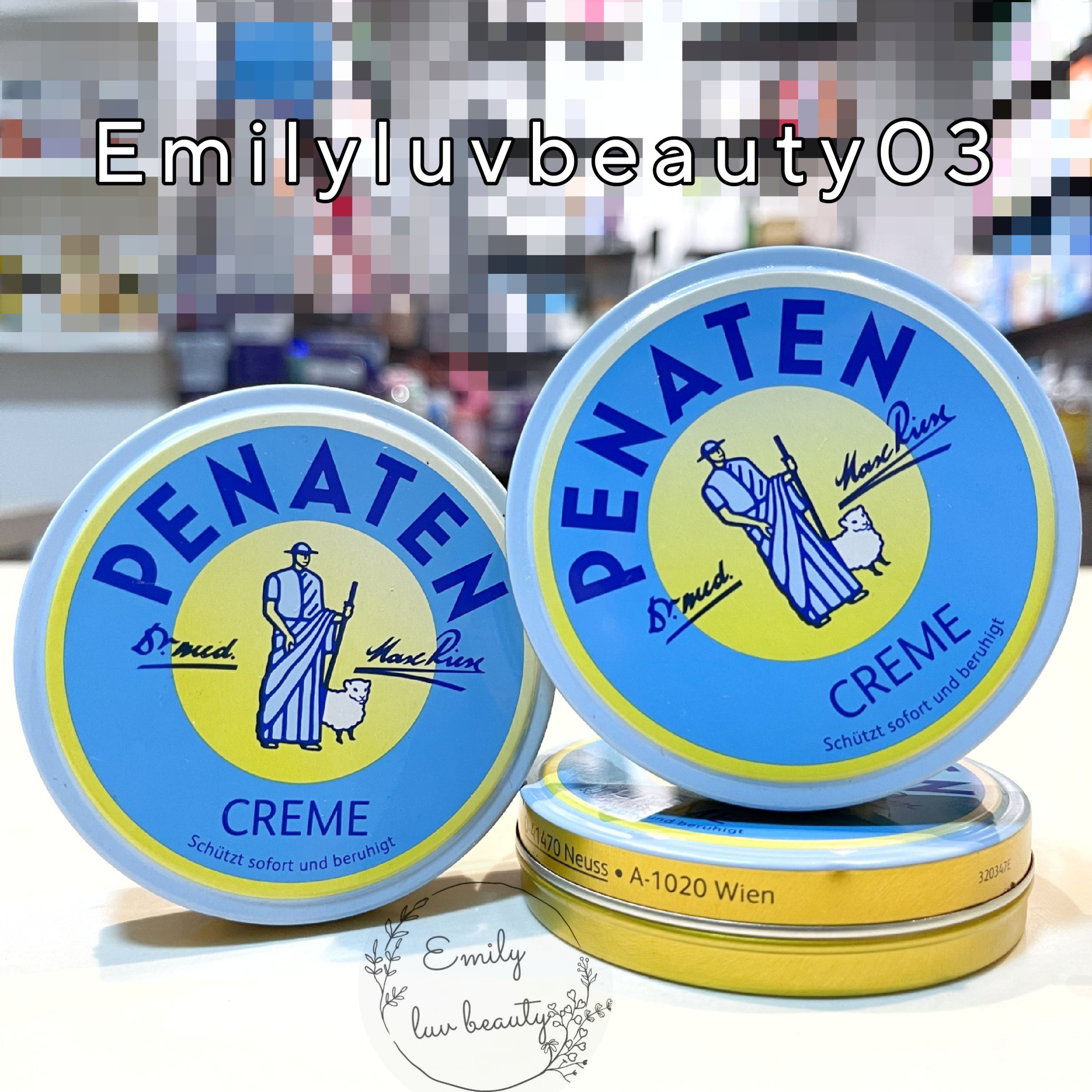 Kem chống hăm penaten creme đức hộp thiếc 50ml