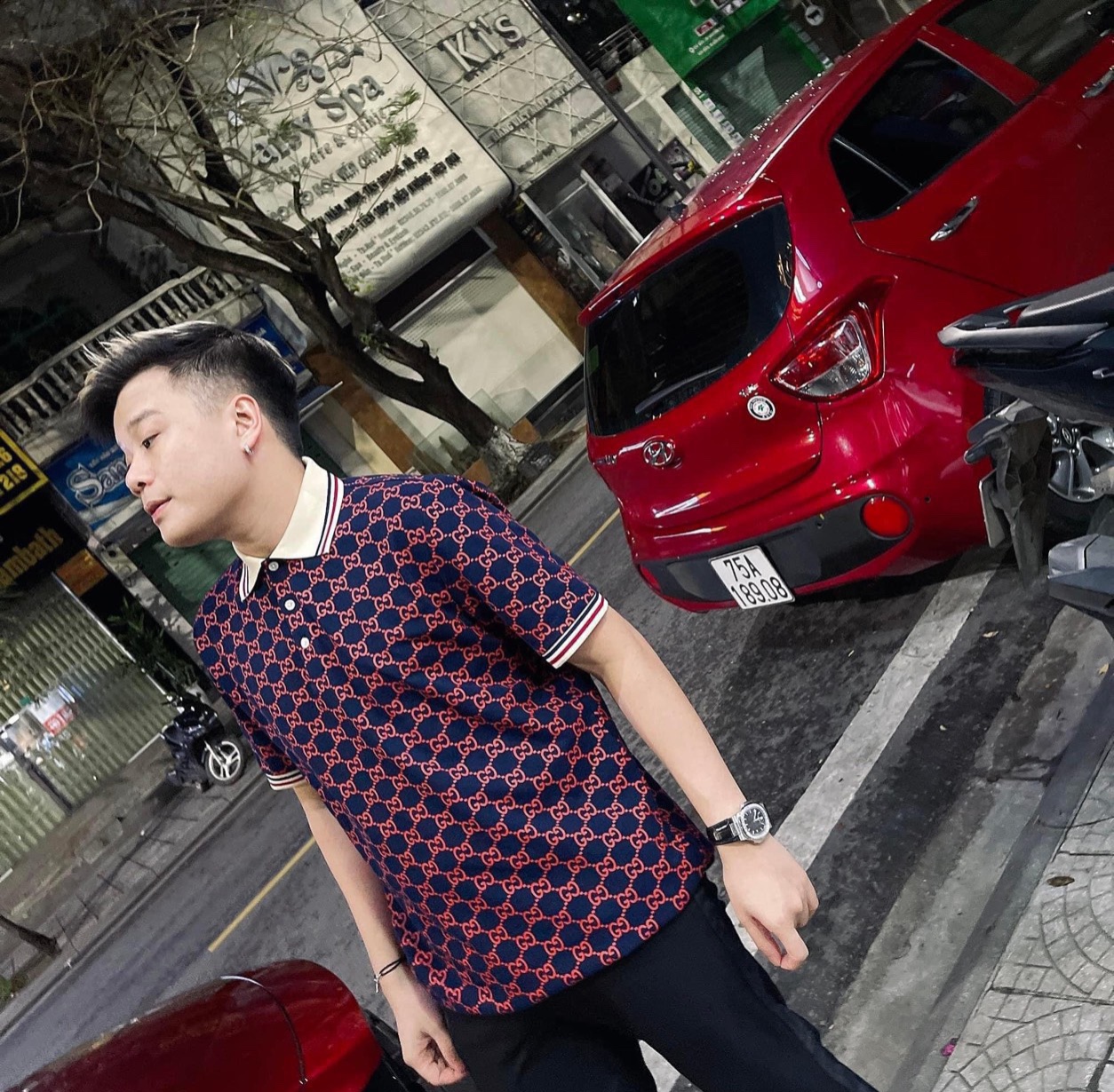 Áo Polo Gucci new 2022, hàng siêu cấp chất vải dày dặn thoáng mát