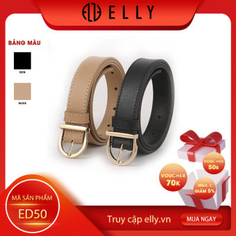Dây thắt lưng nữ cao cấp da thật – ED50