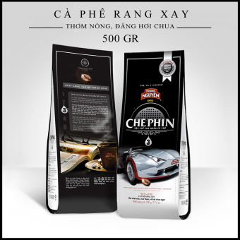Cà phê rang xay Chế phin 3 (500gr)