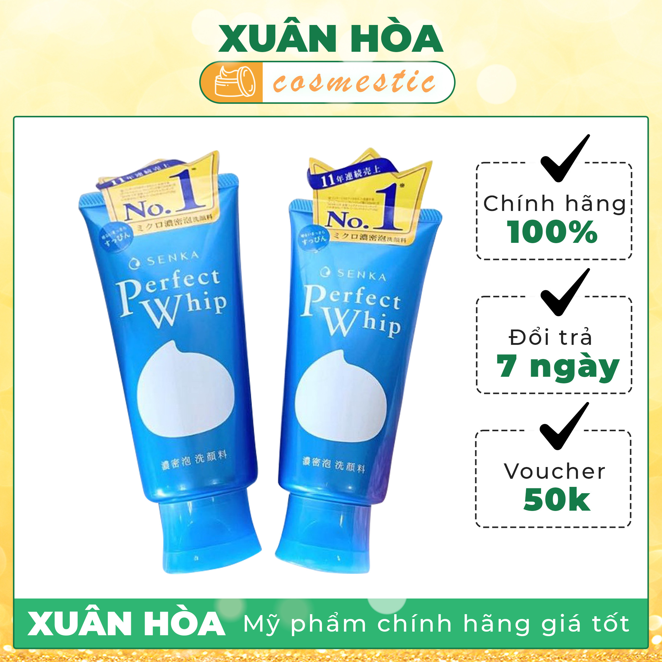 99.000đ. sữa rửa mặt senka xanh nhật