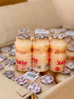 Sữa chua uống Yokiss Thái Lan - set 24 hộp 100ml date T3/2024