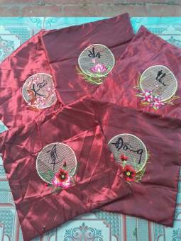 Combo 5 vỏ bọc đệm ngồi bệt 40x40 cm.