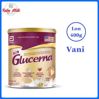 Sữa Bột Glucerna Vani / Lúa Mạch lon 400g - Dành Cho Người Tiểu Đường