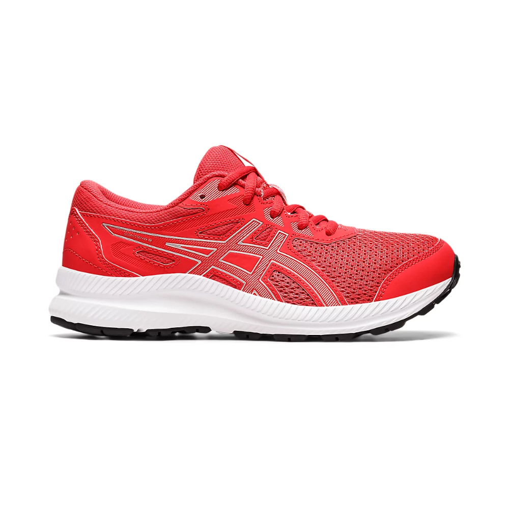 Red asics clearance running shoes